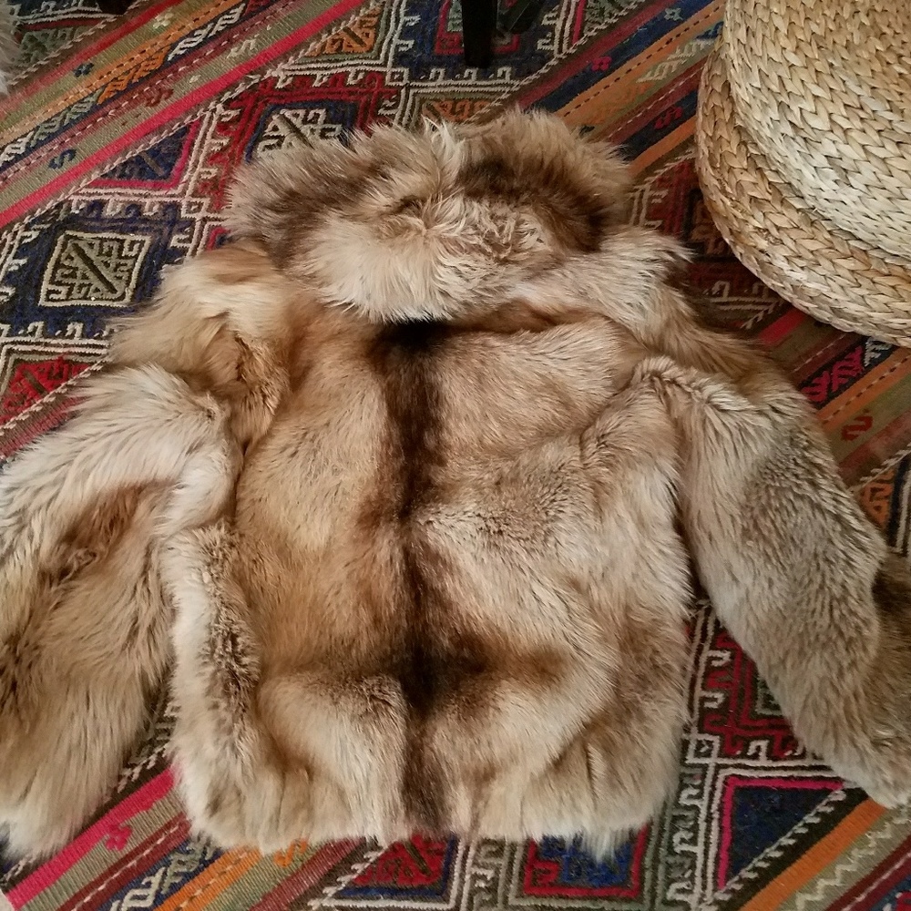 Rare vintage nanny goat fur coat - Picture 3 of 3